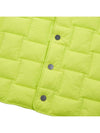 Women's Gillette Padded Vest Acid Kiwi - BOTTEGA VENETA - BALAAN.