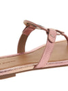 Women's Miller Logo Flip Flops Pink - TORY BURCH - BALAAN 11