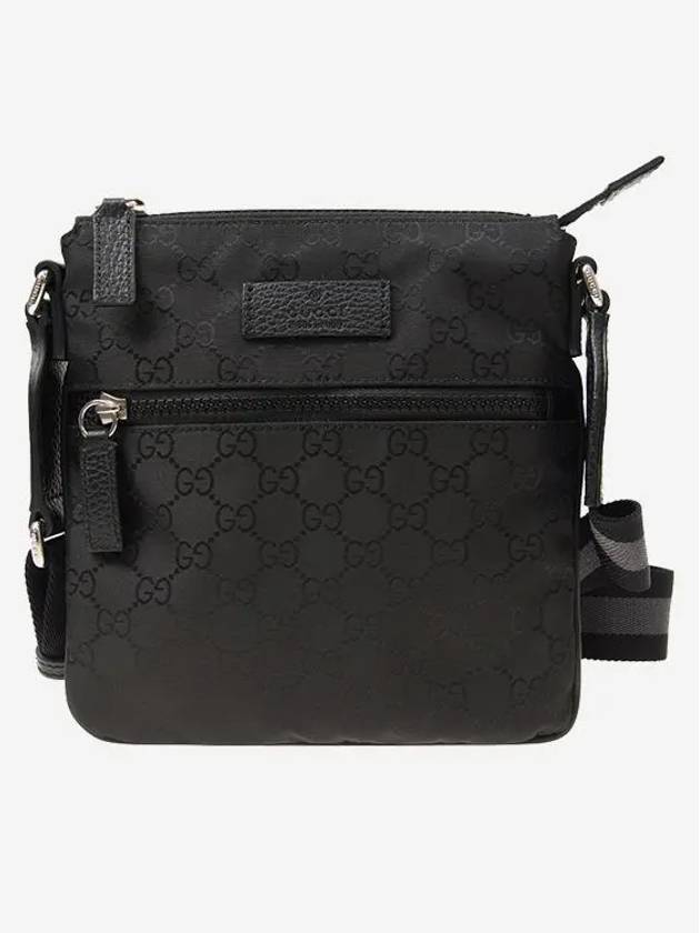 Micro GG Ssima Canvas Messenger Bag Black - GUCCI - BALAAN 4