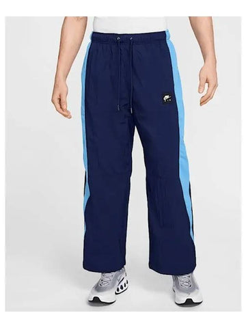 Air Woven Track Pants Blue - NIKE - BALAAN 1