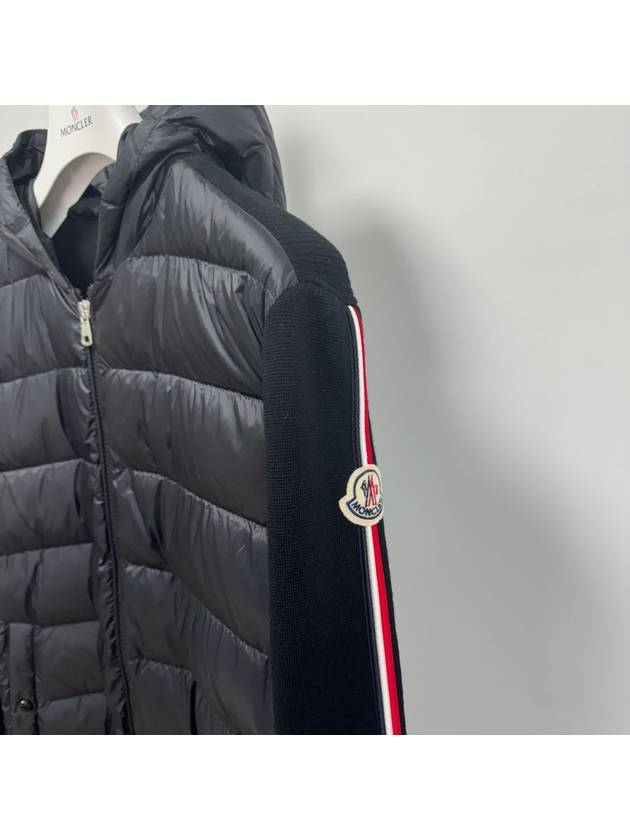 Padded wool hood black 9B00008M1131999 - MONCLER - BALAAN 3