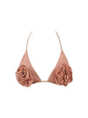 Flower decorated bikini top 623524 PINK - MAGDA BUTRYM - BALAAN 1