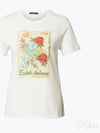 Women's Zirlo Short Sleeve T-Shirt White - MAX MARA - BALAAN 2