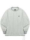 Woven string windbreaker sweatshirt EGG WHITE - 20THHOLE - BALAAN 2