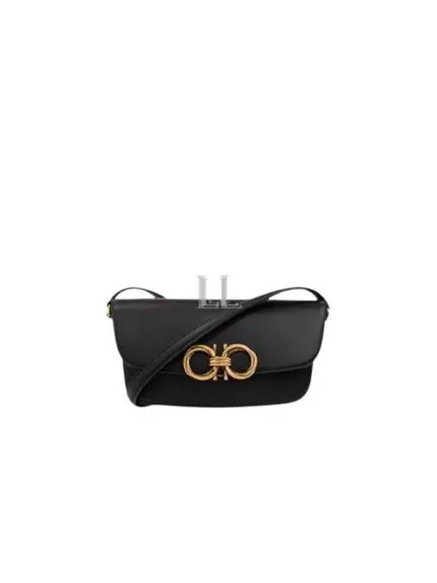 Trapezio Cross Bag Black - SALVATORE FERRAGAMO - BALAAN 2