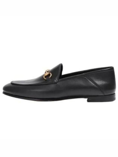 Leather Horsebit Loafers Black - GUCCI - BALAAN 2