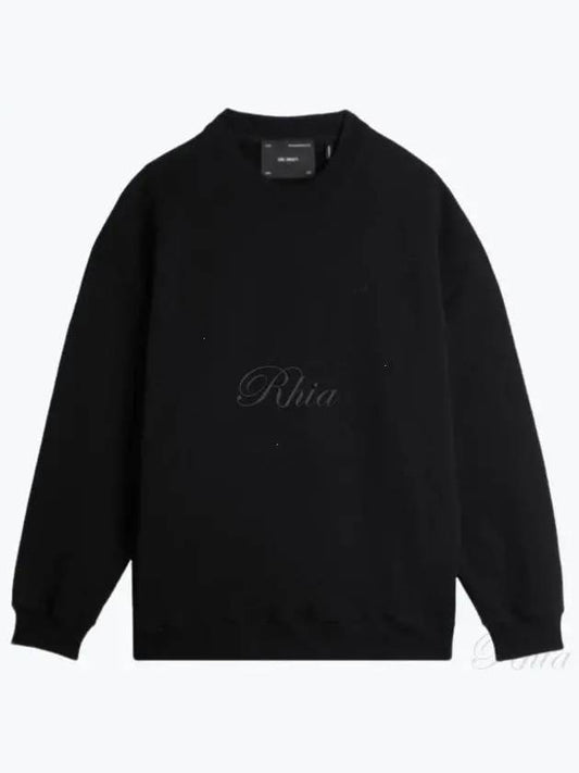 Signature Cotton Sweatshirt Black - AXEL ARIGATO - BALAAN 2