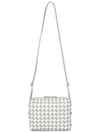 Petit Loop Camera Cross Bag White Grey - BOTTEGA VENETA - BALAAN 8