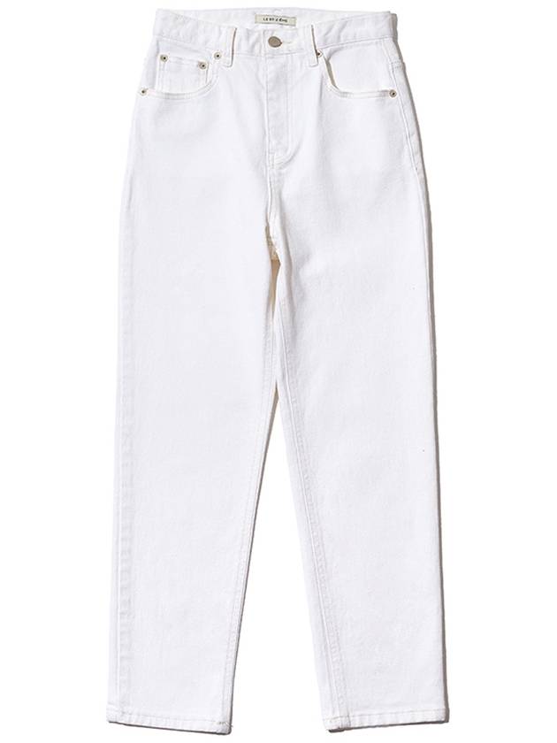 Crop Denim Pants White - LESEIZIEME - BALAAN 9