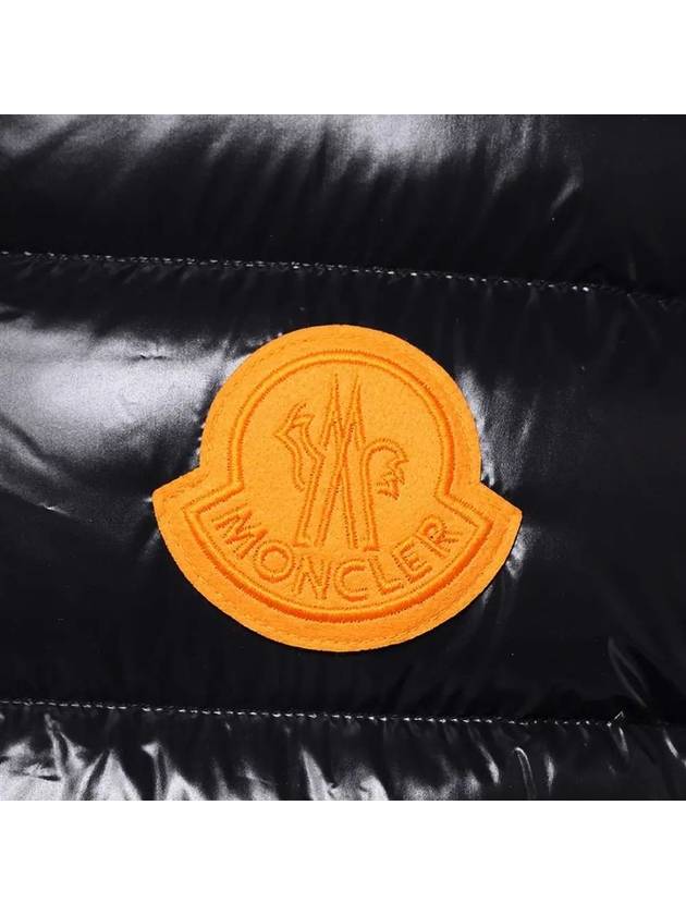 Parke Logo Patch Down Vest Black - MONCLER - BALAAN 5