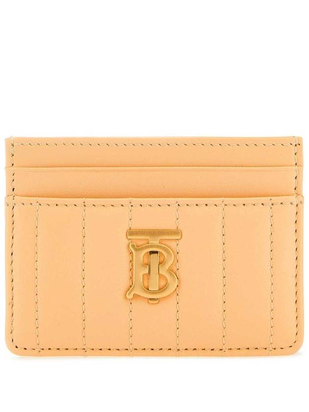 Lola Quilted Card Wallet Golden Sand - BURBERRY - BALAAN 2