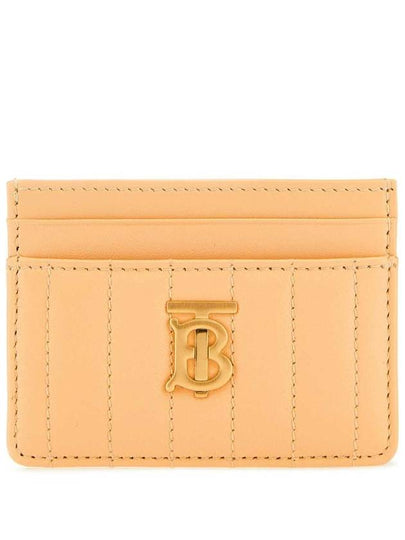 Lola Quilted Card Wallet Golden Sand - BURBERRY - BALAAN 2