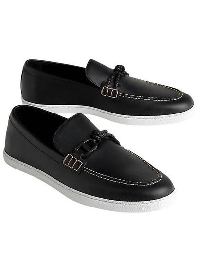 Ignacio Driving Loafers Black - HERMES - BALAAN 2