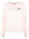 Skye Logo Sweatshirt Light Pink - A.P.C. - BALAAN 2