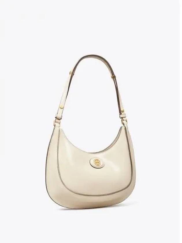 Robinson Convertible Croissant Half Moon Bag Shea Butter Domestic Product GM0023122643556 - TORY BURCH - BALAAN 1