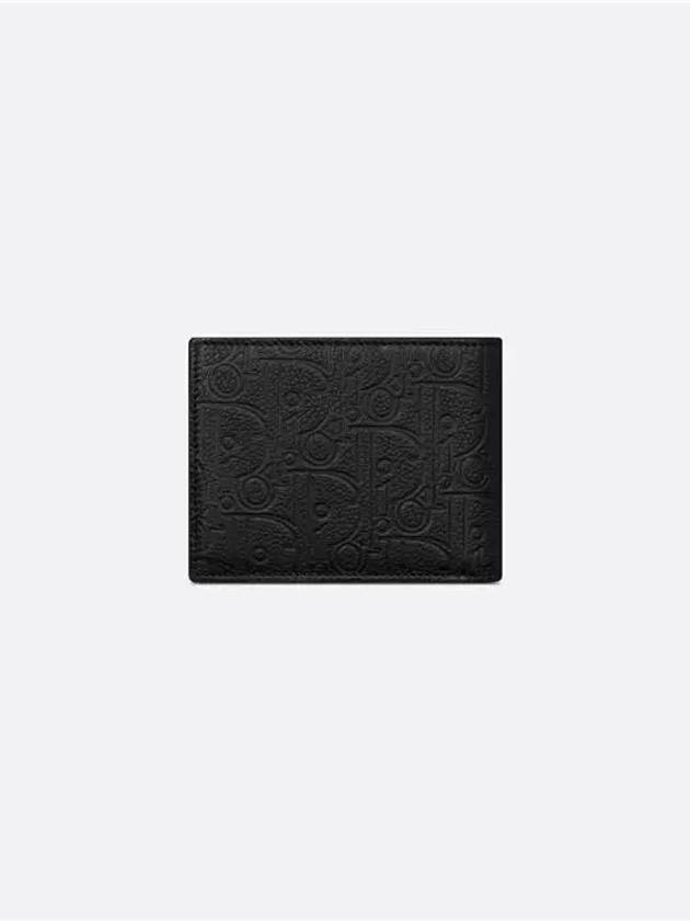 Gravity Leather Half Wallet Black - DIOR - BALAAN 5