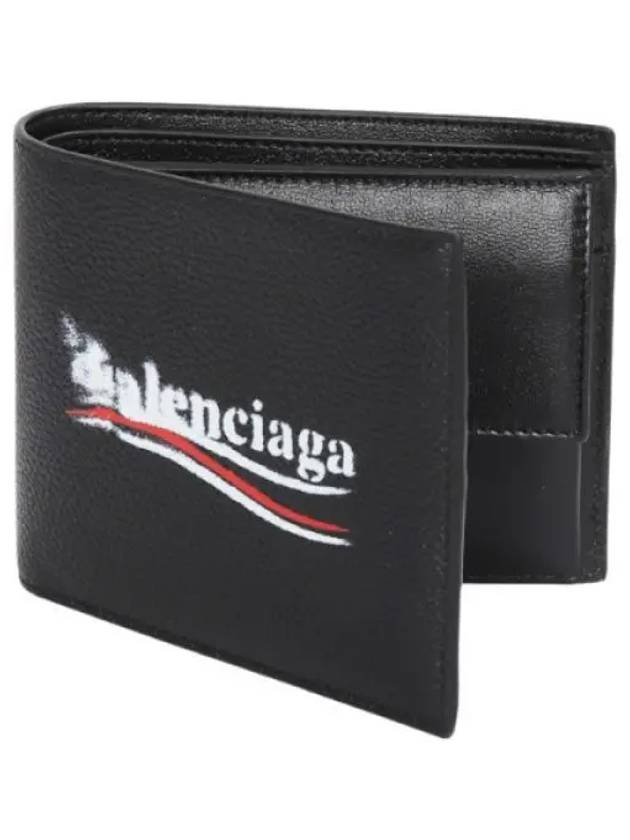 logo half wallet - BALENCIAGA - BALAAN 1