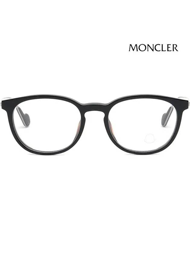 Glasses frame ML5072 001 Arnell type hornrimmed glasses black - MONCLER - BALAAN 3