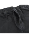 Stretch Cotton Cargo Straight Pants Black - STONE ISLAND - BALAAN 5