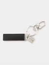 Classic 4G Logo Key Holder Silver Black - GIVENCHY - BALAAN 4