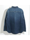 Denim Pocket Long Sleeve Shirt Blue - DIOR - BALAAN 3