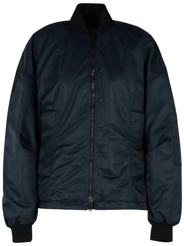 Sportmax 'Zebu' Black Nylon Bomber Jacket - MAX MARA SPORTMAX - BALAAN 1