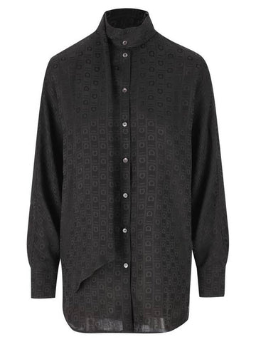 Salvatore Ferragamo Shirts Black - SALVATORE FERRAGAMO - BALAAN 1