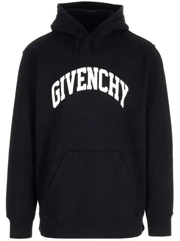 Classic Fit Hoodie Black - GIVENCHY - BALAAN 1