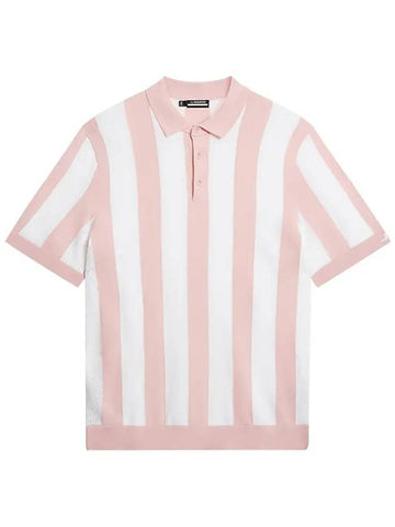 Men s Maceo Golf Knit Shirt Powder Pink GMKW08973 S022 - J.LINDEBERG - BALAAN 1