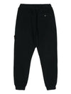 Compass Badge Cotton Track Pants Navy - STONE ISLAND - BALAAN 3