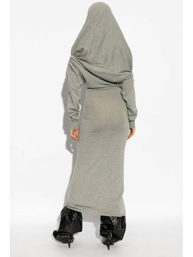 Y Project Wool Dress, Women's, Grey - Y/PROJECT - BALAAN 4