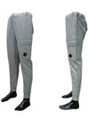 Men's Track Pants Gray - CP COMPANY - BALAAN.