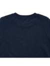 Women's Tina Logo Sweat Sweatshirt Navy - A.P.C. - BALAAN 8