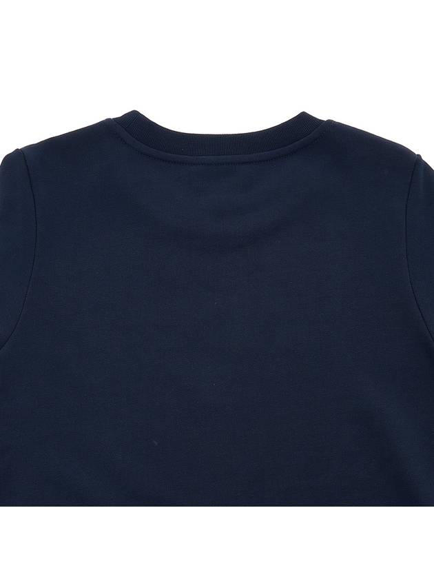 Women's Tina Logo Sweat Sweatshirt Navy - A.P.C. - BALAAN 8