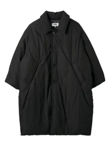 MM6 collar coat black - MAISON MARGIELA - BALAAN 1