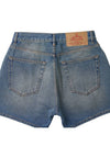 Men's Bermuda Wash Denim Shorts Light Blue - PRADA - BALAAN 7