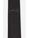 Handwriting Logo Tie Black - DIOR - BALAAN 5