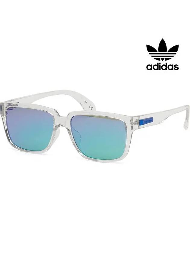 Eyewear Square Frame Sunglasses Clear - ADIDAS - BALAAN 2