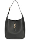 Le 5 A7 Small Hobo Shoulder Bag Black - SAINT LAURENT - BALAAN 2