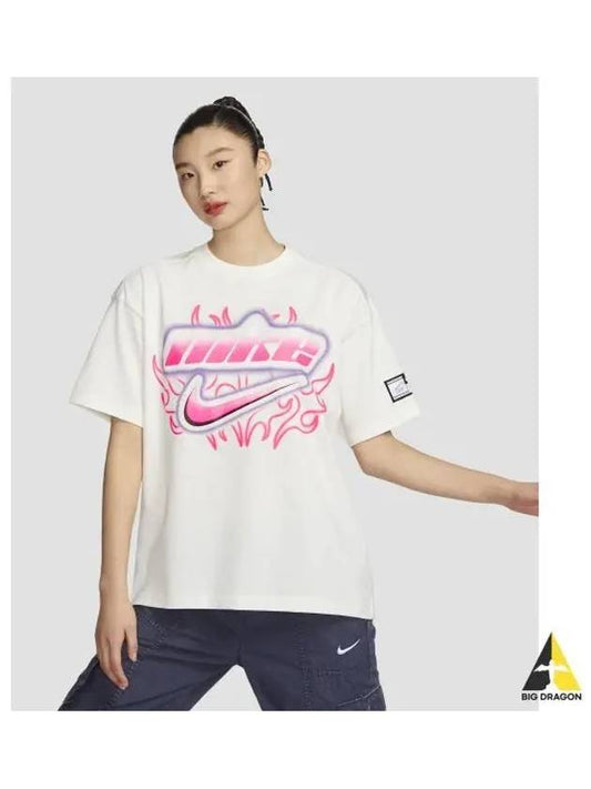 Sportswear Dance Oversized Short Sleeve T Shirt W FZ1147 133 - NIKE - BALAAN 1