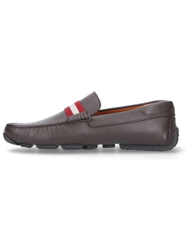 Pearce Leather Loafer Brown - BALLY - BALAAN 3