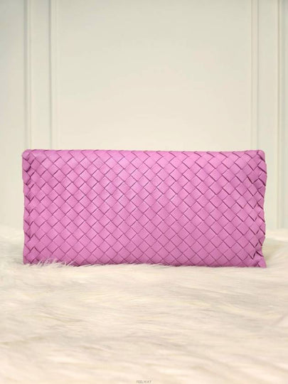 Daol Beomeo Branch Intrecciato Flap Pouch Purple Condition A - BOTTEGA VENETA - BALAAN 2