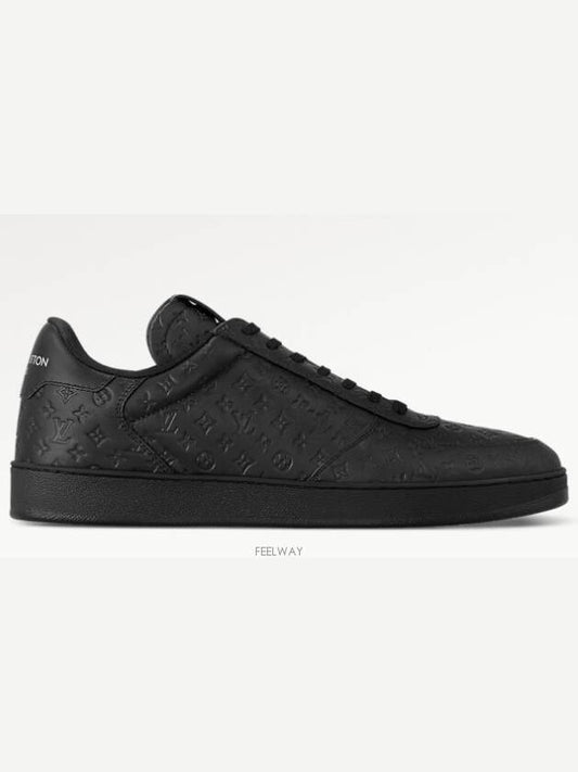 Rivoli Mini Monogram Calfskin Low Top Sneakers Black - LOUIS VUITTON - BALAAN 2