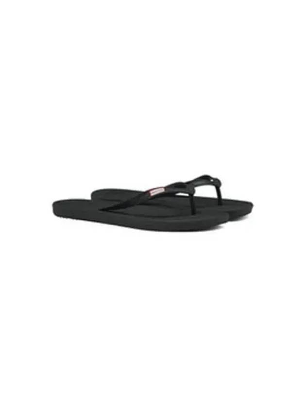 Original Logo Patch Flip Flops Black - HUNTER - BALAAN 2