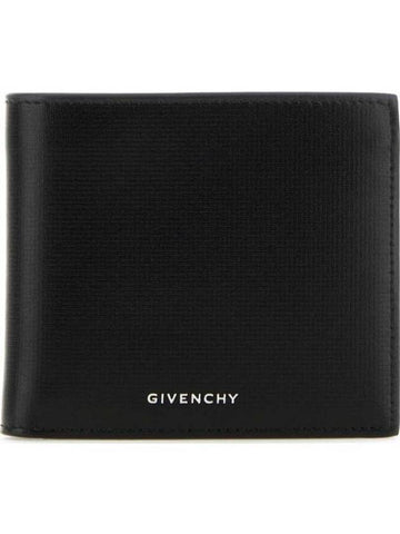4G Classic Bi-Fold Wallet Black - GIVENCHY - BALAAN 1