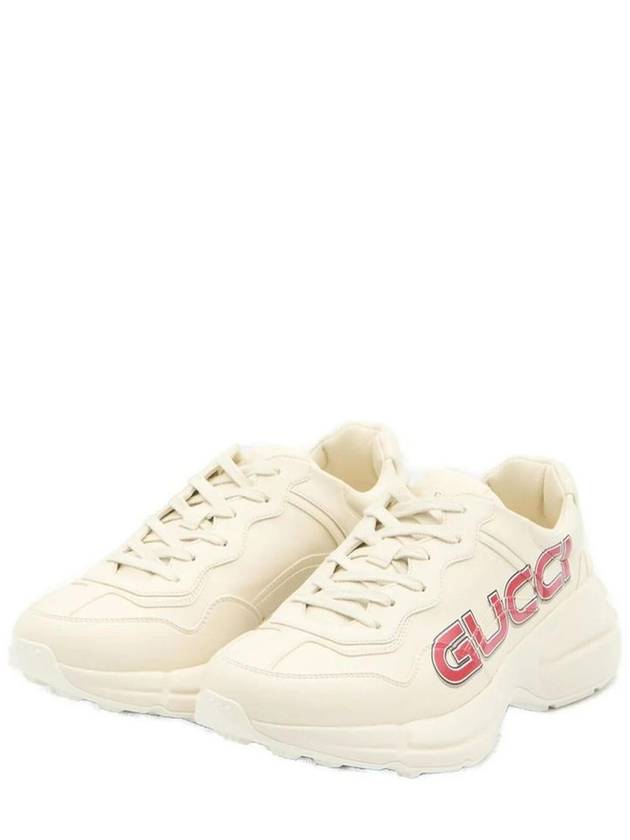 Rhyton Low Top Sneakers Ivory - GUCCI - BALAAN 4