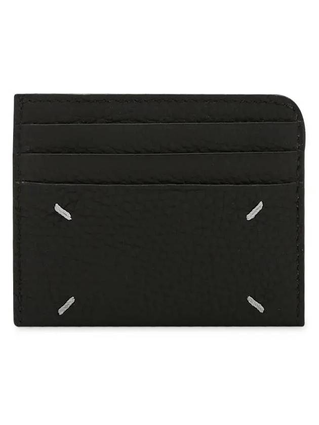 Four Stitch Card Wallet Black - MAISON MARGIELA - BALAAN 2