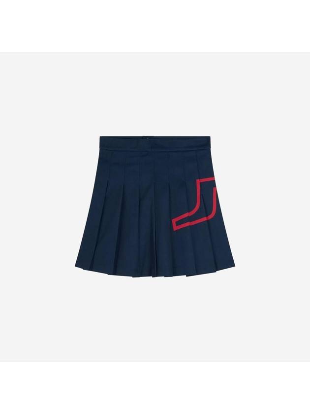 Women's Golf Naomi Bridge Skirt Navy - J.LINDEBERG - BALAAN 2