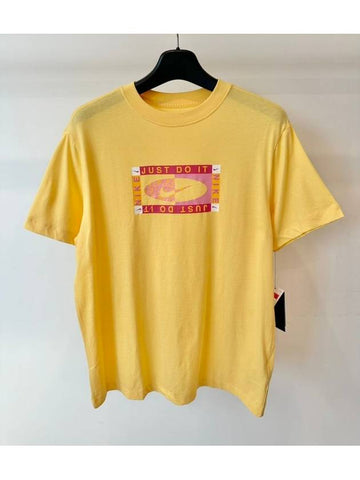 T shirt FB8198 795 Yellow WOMENS L Asian Fit - NIKE - BALAAN 1