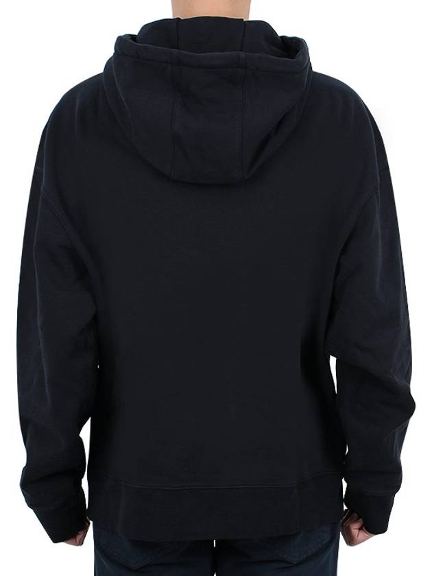 Bold Fox Head Patch Oversize Hoodie Black - MAISON KITSUNE - BALAAN 5